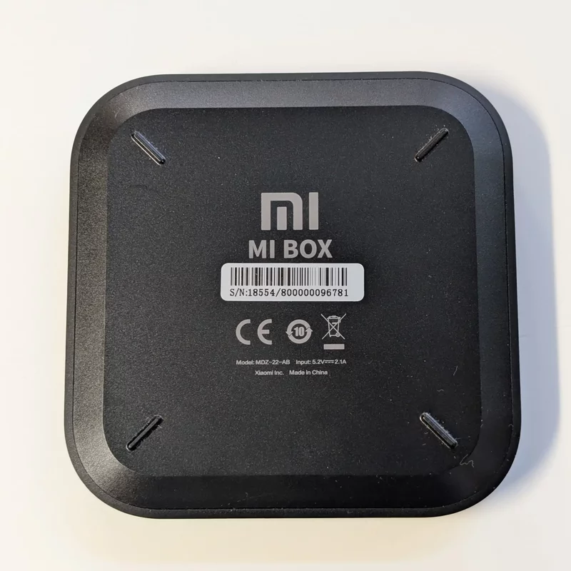 Player media de streaming Xiaomi Mi Box S, 4K, Asistent Google, Chromecast